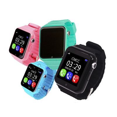 Умные детские часы с GPS трекером Smart Baby Watch V7k 3 Цвета (GPS+LBS)