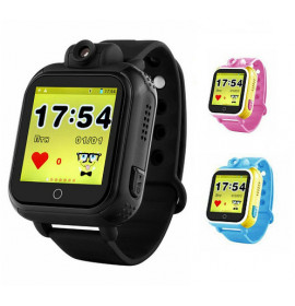 Умные детские часы с GPS трекером Smart Baby Watch Q200 (Android + Камера + 3G)