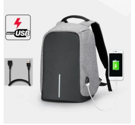 Рюкзак Bobby с защитой от карманников и с USB портом для зарядки