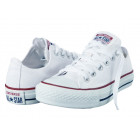 Женские/мужские кеды Converse All Star белые низкие White low