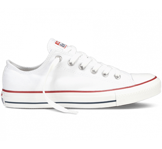 Женские/мужские кеды Converse All Star белые низкие White low