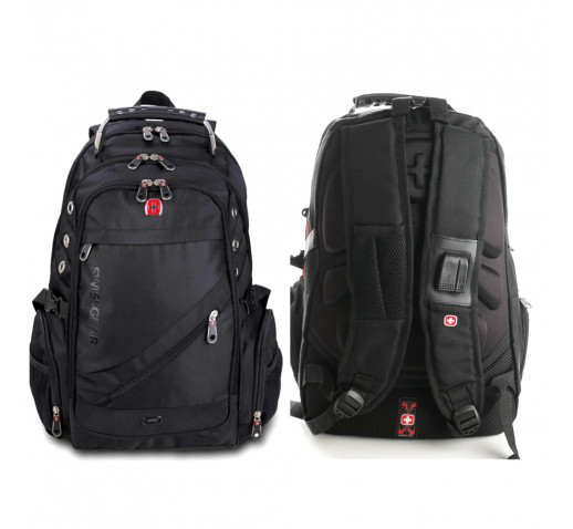 Швейцарский рюкзак SWISSGEAR 8810 для города, работы, путешествий + Дождевик!