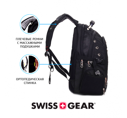 Швейцарский рюкзак SWISSGEAR для города, работы, путешествий