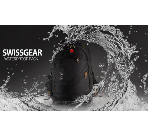Швейцарский рюкзак SWISSGEAR 8810 для города, работы, путешествий + Дождевик!