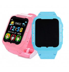 Умные детские часы с GPS трекером Smart Baby Watch K3 (GPS+LBS) в двух цветах